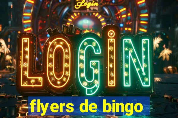 flyers de bingo