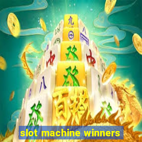 slot machine winners