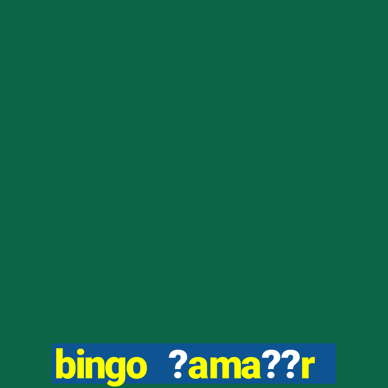 bingo ?ama??r deterjan? kimin