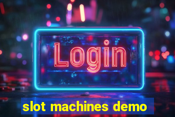 slot machines demo