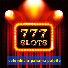 colombia x panama palpite