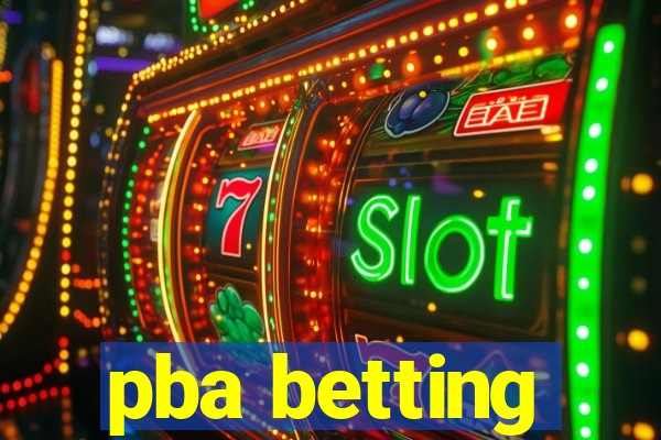 pba betting