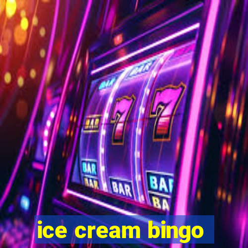 ice cream bingo