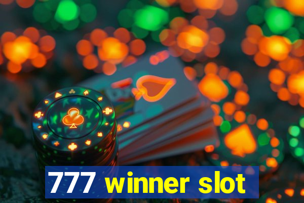 777 winner slot