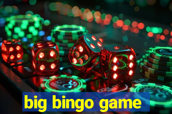 big bingo game