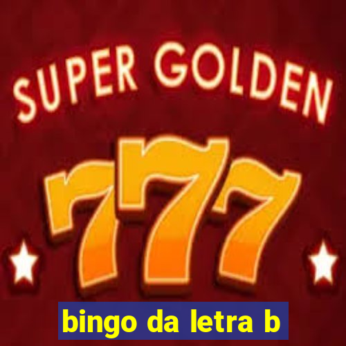 bingo da letra b