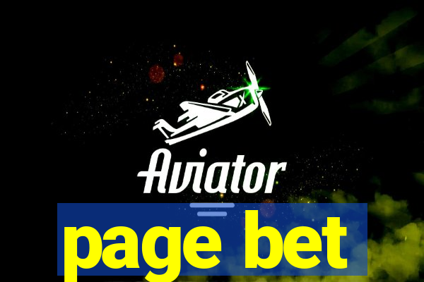 page bet