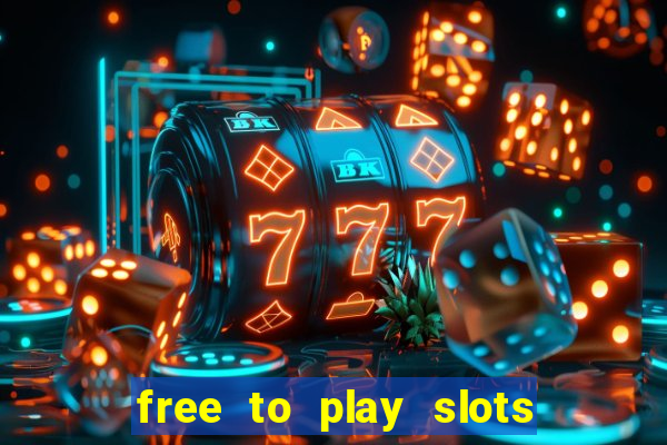 free to play slots online no download