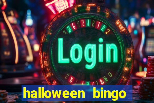 halloween bingo card maker