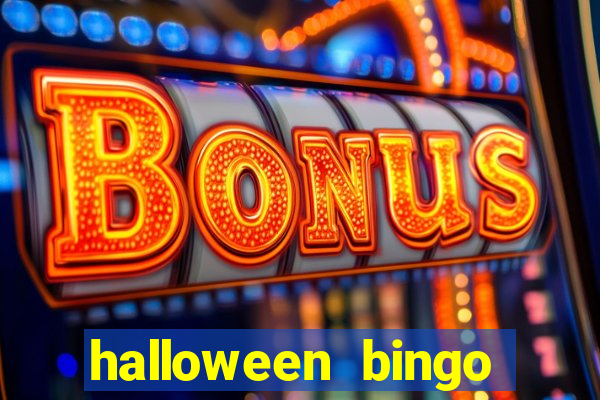 halloween bingo card maker