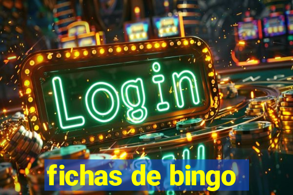 fichas de bingo