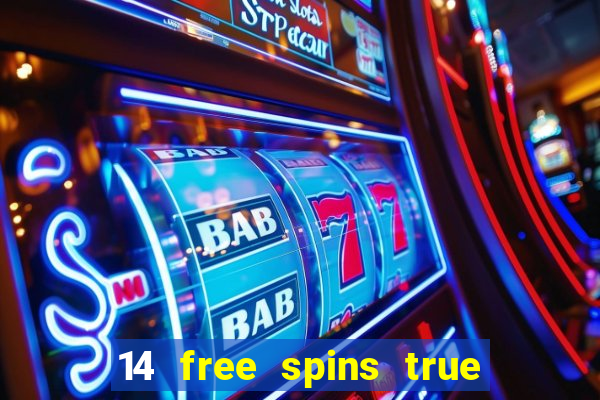 14 free spins true blue casino