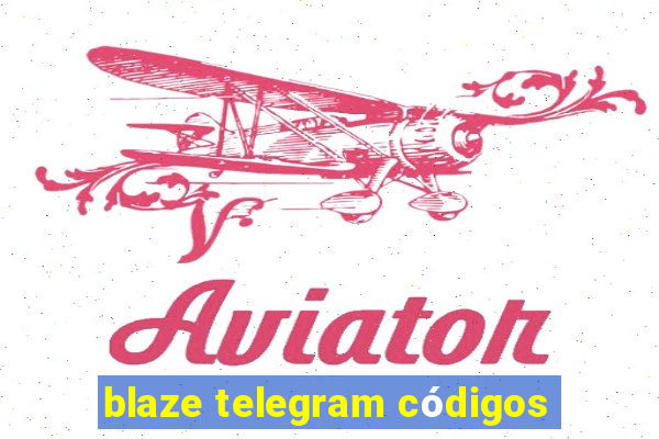 blaze telegram códigos