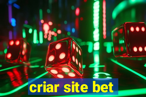 criar site bet