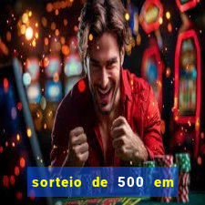 sorteio de 500 em cash toda segunda feira novibet como funciona