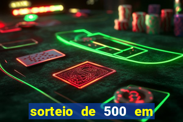 sorteio de 500 em cash toda segunda feira novibet como funciona