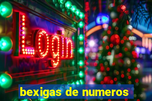 bexigas de numeros