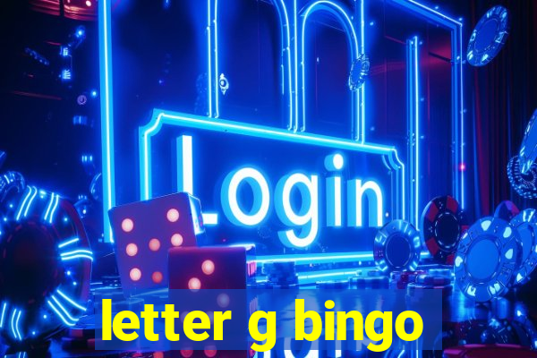 letter g bingo