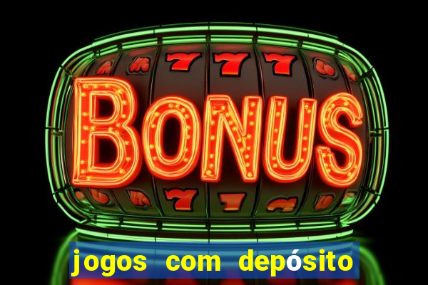 jogos com depósito de 50 centavos