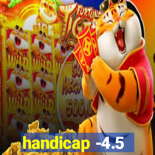 handicap -4.5