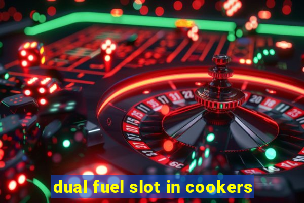 dual fuel slot in cookers