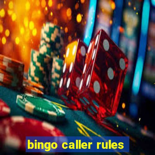 bingo caller rules