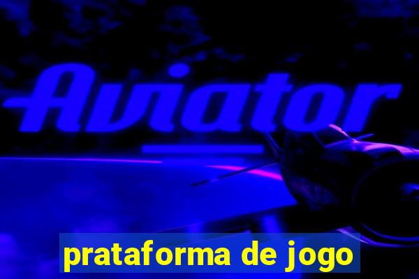 prataforma de jogo