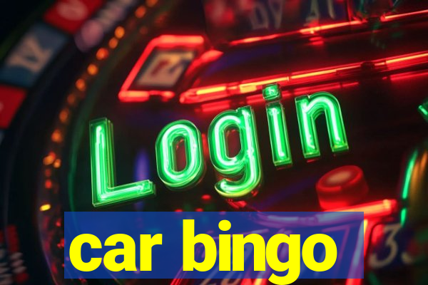 car bingo