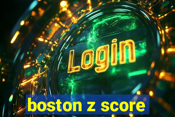 boston z score