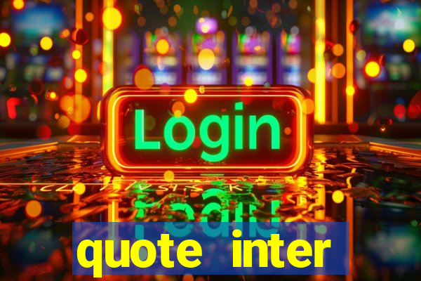 quote inter passaggio turno