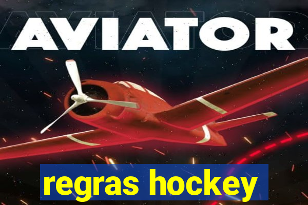 regras hockey