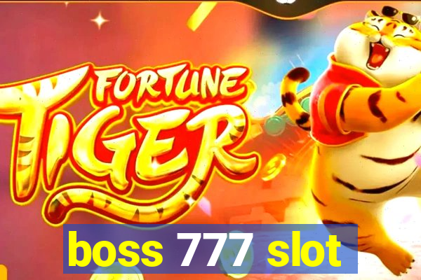 boss 777 slot