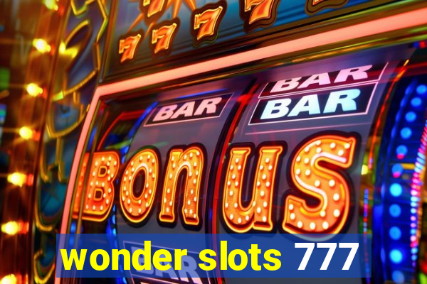 wonder slots 777