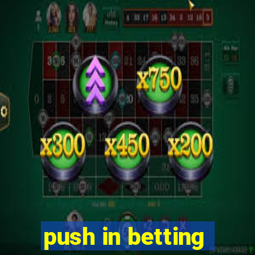 push in betting