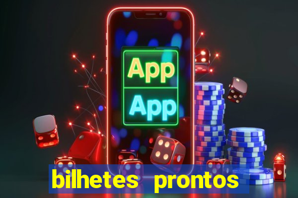 bilhetes prontos futebol hoje