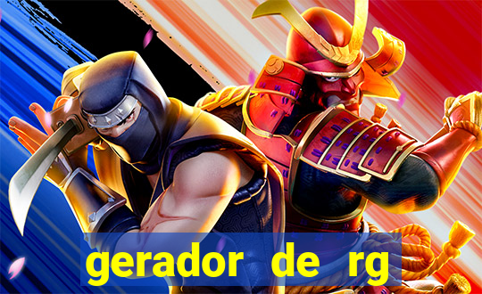 gerador de rg frente e verso