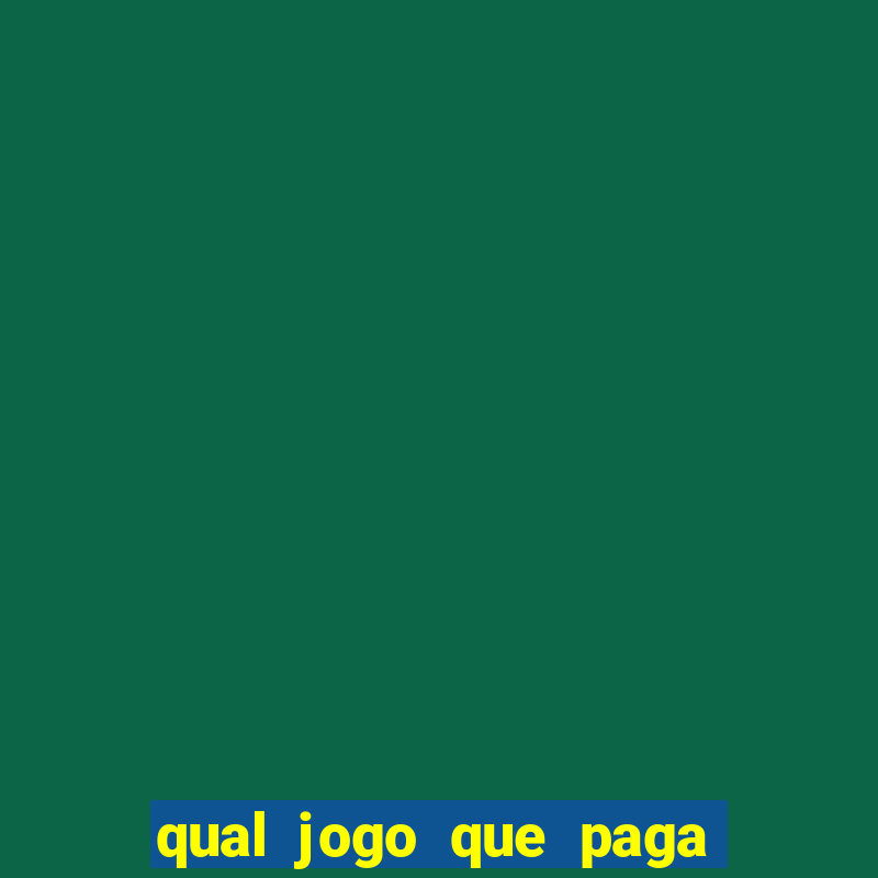 qual jogo que paga pix na hora