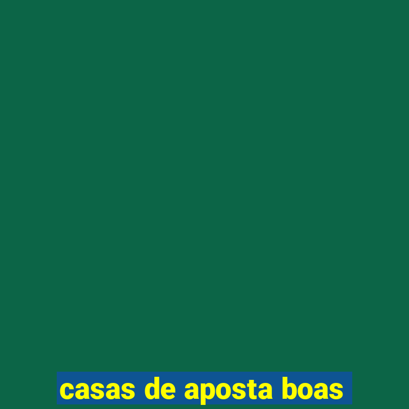 casas de aposta boas