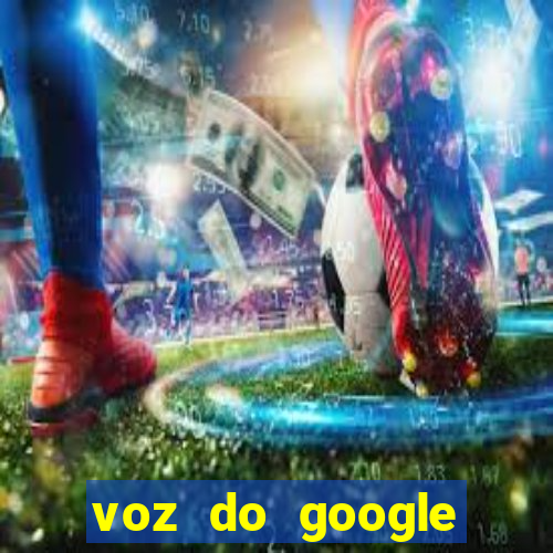 voz do google tradutor homem