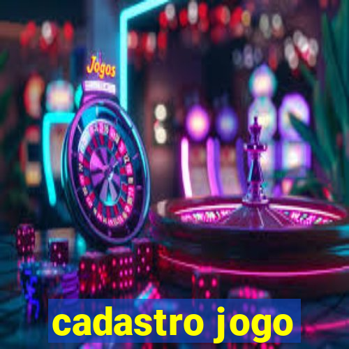 cadastro jogo