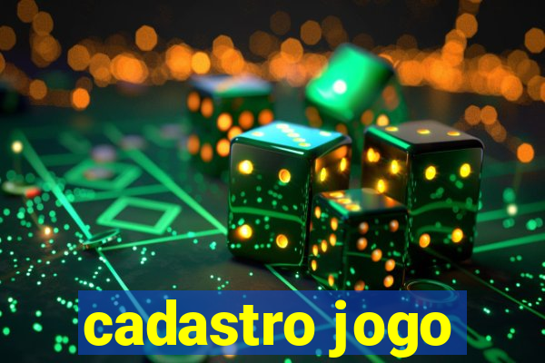 cadastro jogo