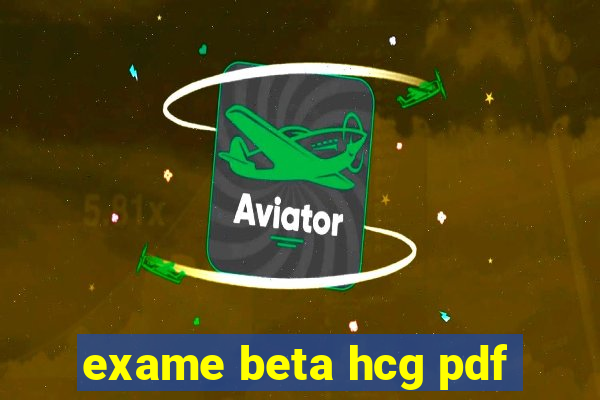 exame beta hcg pdf