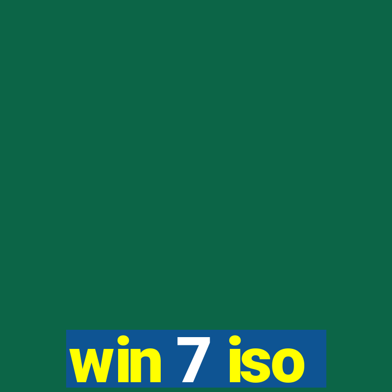 win 7 iso