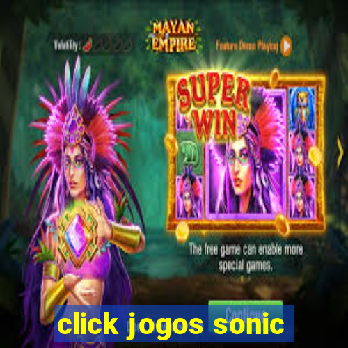 click jogos sonic