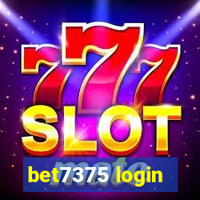 bet7375 login