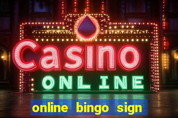 online bingo sign up bonus