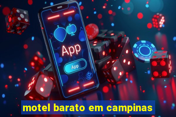 motel barato em campinas