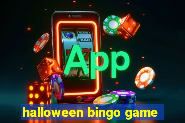 halloween bingo game