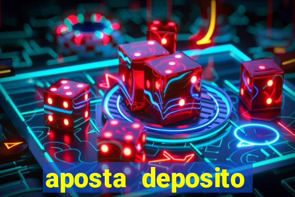 aposta deposito minimo 1 real