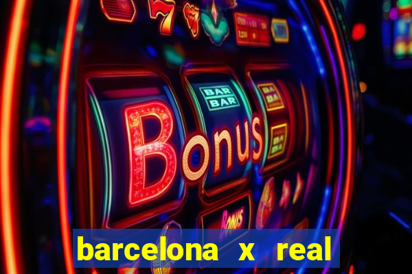 barcelona x real madrid ao vivo futemax